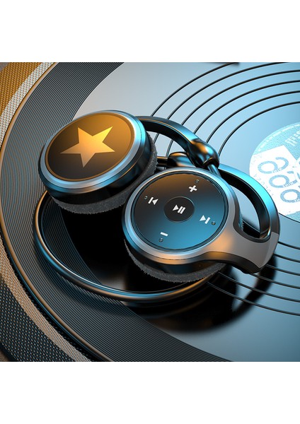 A23 Çift Kulak Boyun Asma Stereo Spor Kulaklık Tws Mikrofonlu Kablosuz Bluetooth Kulaklık - Siyah / Gri (Yurt Dışından)