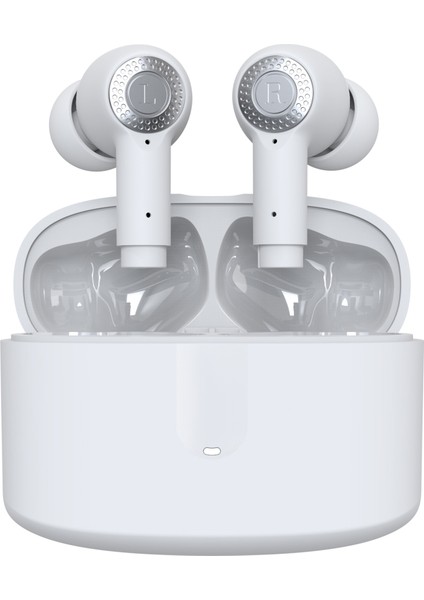 J9 Tws Kulakiçi Bluetooth Kulaklık Taşınabilir Kulaklık Gürültü Azaltma Kablosuz Kulaklık - Beyaz (Yurt Dışından)