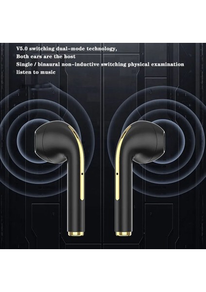 J18 Tws Bluetooth Kulaklık Su Geçirmez Stereo Müzik Oyun Kablosuz Kulaklık - Beyaz (Yurt Dışından) fırsatları