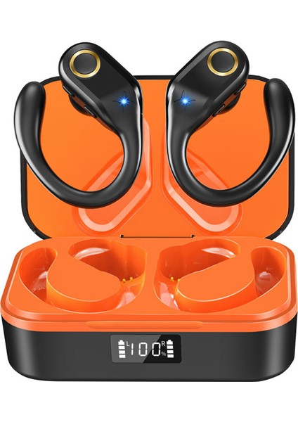 J10 Kablosuz Bluetooth Kulaklık Ipx5 Su Geçirmez Kulaklık Anc+Enc Çift Gürültü Önleyici Tws Kulakiçi Kulaklıklar - Siyah (Yurt Dışından)