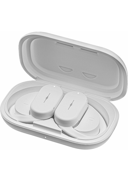 HD313 Ows Kemik Iletimli Bluetooth Kulaklık Spor Müzik Kulaklık - Beyaz (Yurt Dışından)