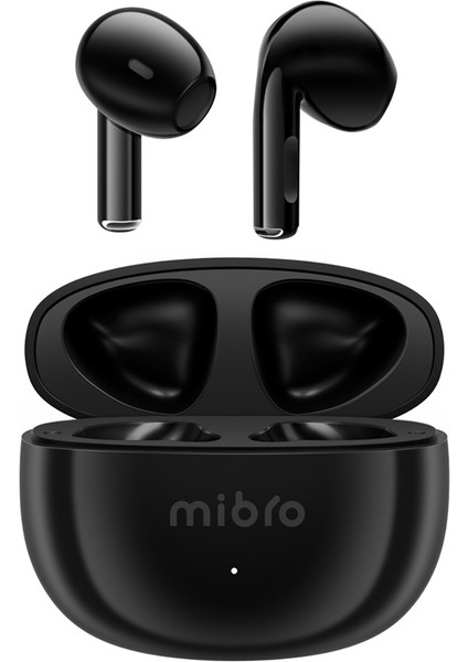 Mıbro Kulakiçi 4 Tws Bluetooth 5.3 Kulaklık Su Geçirmez Stereo Müzik Kablosuz Kulaklık - Siyah (Yurt Dışından)