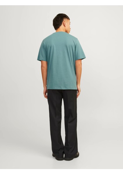Erkek Jjeorganıc Basıc Tee Ss O-Neck Noos T-Shirt-Mavi fiyatları