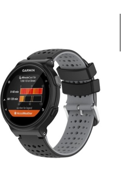 Garmin Forerunner 230-235 Uyumlu Silikon Kordon