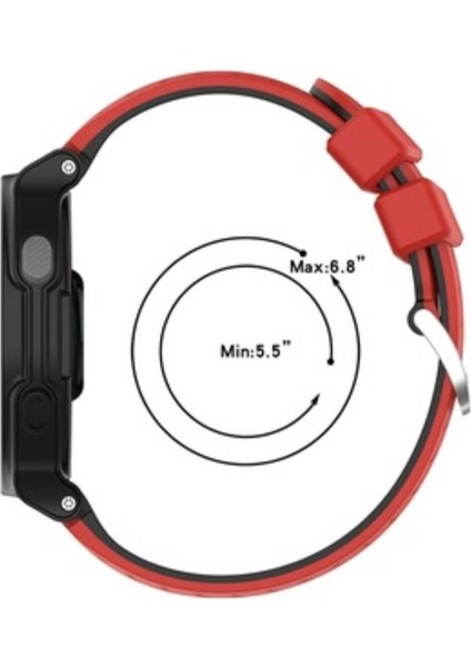 Garmin Forerunner 230-235 Uyumlu Silikon Kordon modelleri