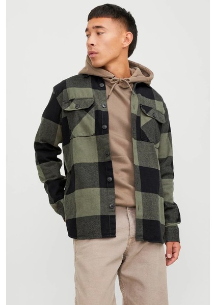 Erkek Rahat Kalıplı Ceket - Yeşil