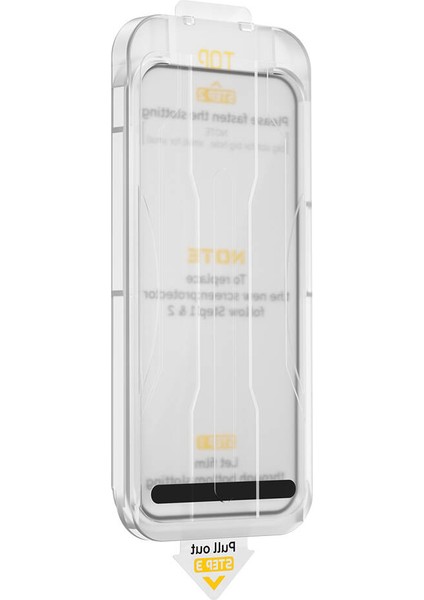 iPhone 13 Pro Max Wiwu SQ-008 Oleofobik Easy İnstall Temperli Cam Ekran Koruyucu Uygulama Aparatlı