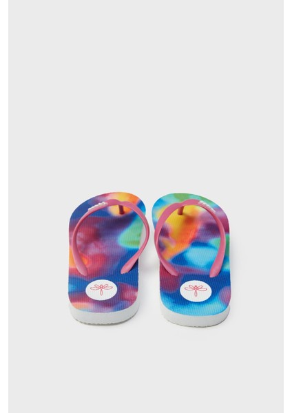 Bg Store Kız Bebek Renkli Terlik