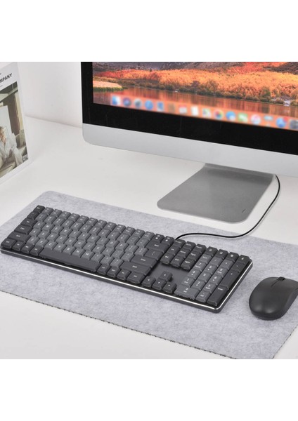 Kablolu Mekanik Klavye Wiwu Kb-01 Ev&ofis Için Keyboard Klavye