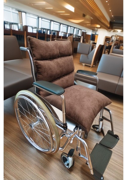 Kahverengi Tekerlekli Sandalye Minderi fiyatları
