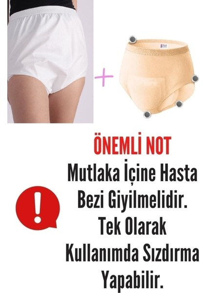 Yeni Nesil Yıkanabilir Sıvı Su Geçirmez Hasta Emici Mesane Slip Külodu Bezi - Sızdırmaz fırsatları
