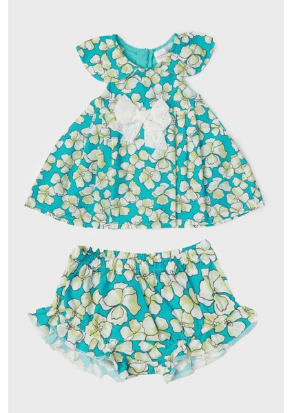 Bg Store Kız Bebek Desenli Elbise