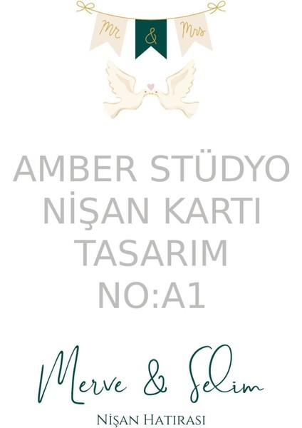 Süslemeli Söz, Nişan, Nikah, Kına Hatırası 15 Adet - Söz k - Nişan k modelleri