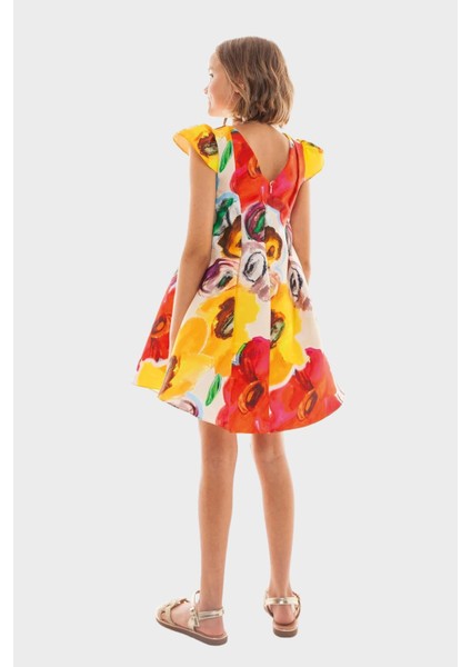 Kız Çocuk Çiçekli Elbise fiyatları