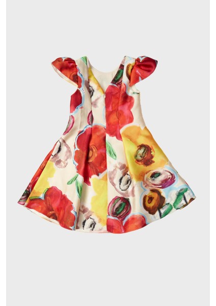 Kız Çocuk Çiçekli Elbise fırsatları