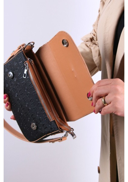 Orta Boy 2 Askılı 5 Bölmeli Hafif ve Kibar Model Kadın Omuz Çantası 23CM-14CM GF4090 fırsatları