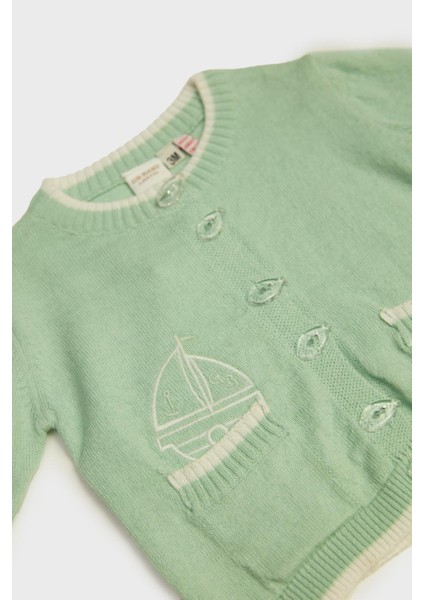 Bg Store Erkek Bebek Yeşil Hırka modelleri