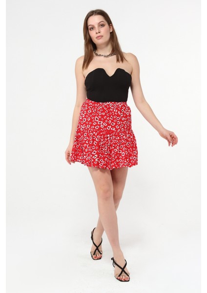 Lena Mini Boy Şort Etek