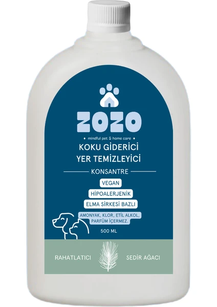 Zozo Cares Koku Giderici & Yer Temizleyici Konsantre 500 ML