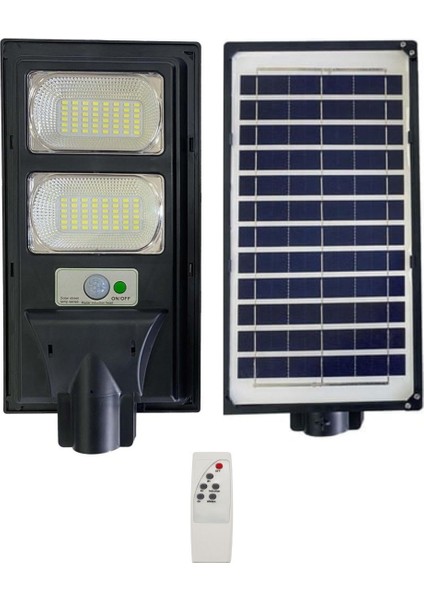 AC Aydınlatma 100W Solar Sokak Aydınlatması 6500K (Beyaz Işık)