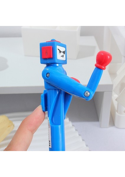 Robot Boks Kalemi Tükenmez Kalem Dekompresyon Havalandırma Oyuncak Kalem (Yurt Dışından)