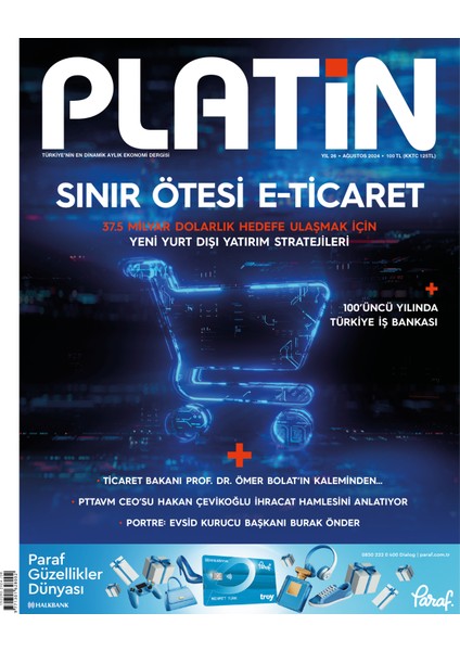 Platin Dergisi Ağustos 2024