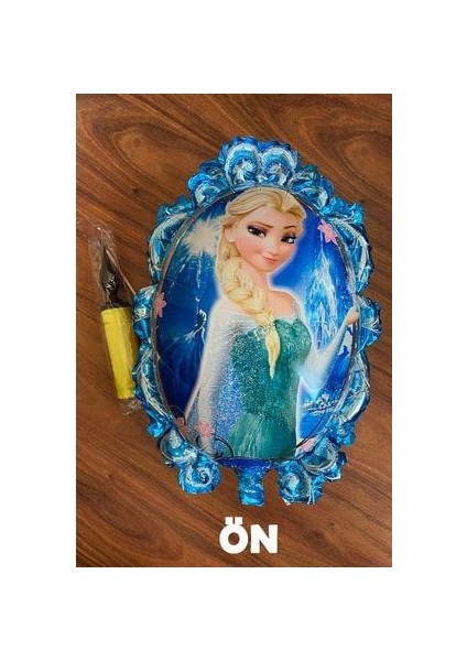 Frozen Elsa Balon Parlak Balon Gümüş Rakam Balonlu Karlar Kraliçesi Konsepti indirimleri