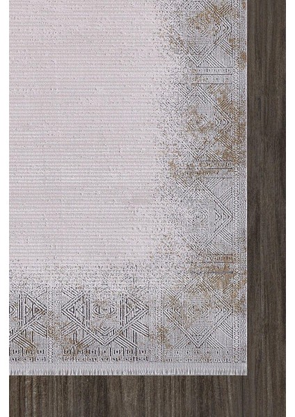 Mina 09107c Gri Gold Eskitme Desen Bambu Halı fiyatları