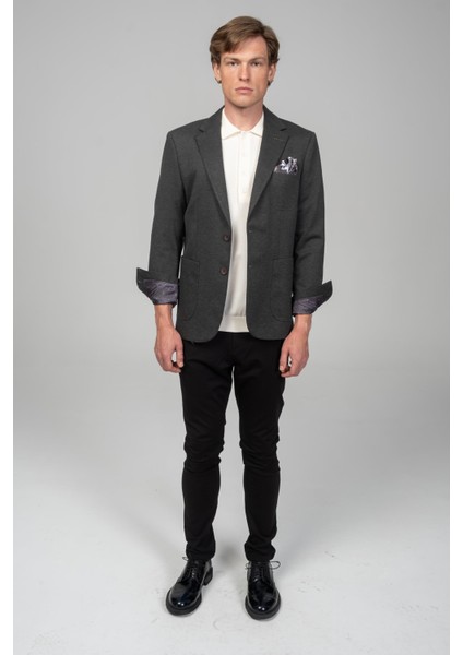 Erkek Yarım Astarlı Kol Astarı Çevirilebilir Örme Pamuklu Esnek Kumaşdan Torba Cepli Italyan Kesim Ceket fiyatları