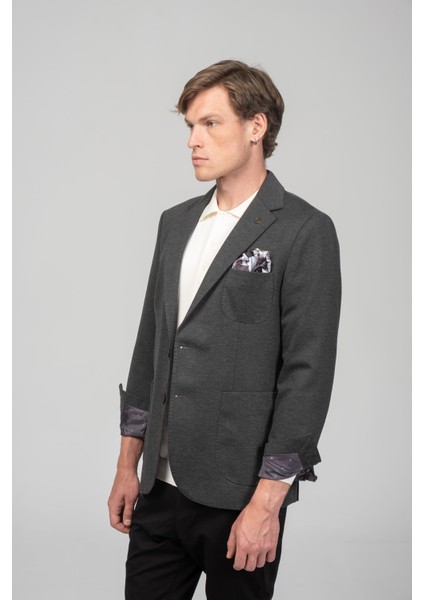 Erkek Yarım Astarlı Kol Astarı Çevirilebilir Örme Pamuklu Esnek Kumaşdan Torba Cepli Italyan Kesim Ceket modelleri