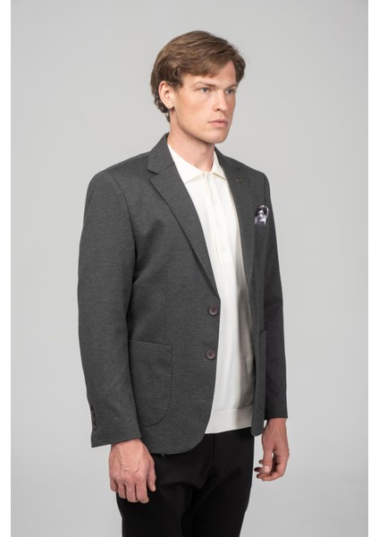 Erkek Yarım Astarlı Kol Astarı Çevirilebilir Örme Pamuklu Esnek Kumaşdan Torba Cepli Italyan Kesim Ceket indirimleri