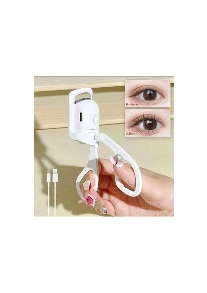 Kirpik Bigudi Perma Makinesi USB Cihazlı Kutulu