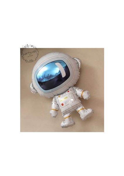 Astronot Roket Uzay Gemisi Ufo Temalı Gümüş Rakamlı Balon Seti fiyatları