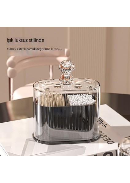 Kürdan Kutusu Kürdan Tüpü Ev Diş Ipi Kutusu Pamuklu Çubuk Kutusu Kürdan Kavanozu (Yurt Dışından)