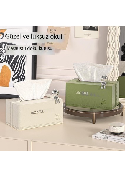 Doku Kutusu, Oturma Odası Doku Kutusu, Sehpa Dekorasyonu, Ev Kağıt Mendil Kutusu, Deri Dokusu (Yurt Dışından)