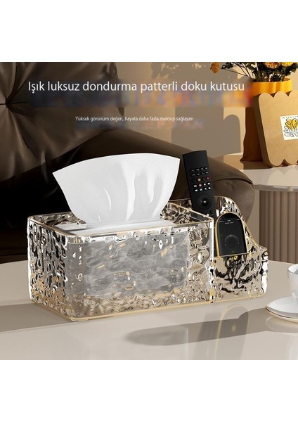 Doku Kutusu, Oturma Odası ve Kahve Dükkanı Için Çok Fonksiyonlu Uzaktan Kumanda Saklama Kutusu (Yurt Dışından)