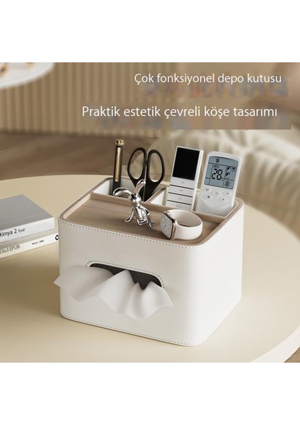 Doku Kutusu, Oturma Odası, Üst Düzey Hafif Lüks Doku Kutusu, Cep Telefonu Tutucusu, Uzaktan Kumanda Saklama Kutusu (Yurt Dışından)