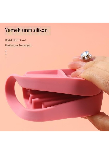 Kare Silikon Sabun Kutusu Ev Banyo Sabun Kutusu Basit Boşaltma Su Birikimi Yok Sabunluk (Yurt Dışından) fırsatları