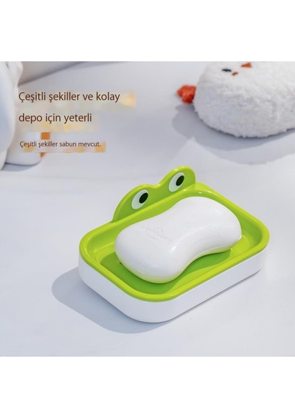 Duvara Monte Vantuzlu Sabun Kutusu Sevimli Karikatür Çocuk Balina Sabun Kutusu Ev Banyo Lavabosu (Yurt Dışından) fiyatları