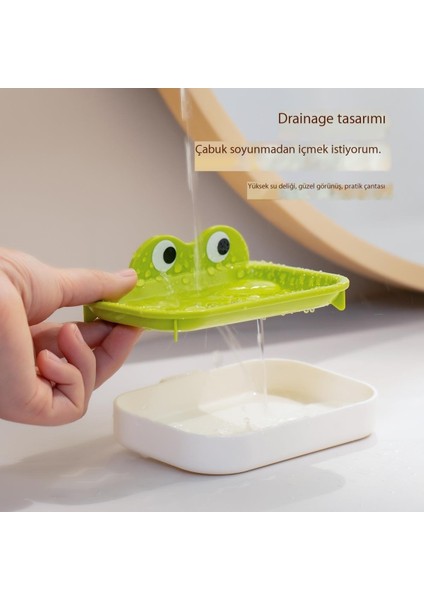 Duvara Monte Vantuzlu Sabun Kutusu Sevimli Karikatür Çocuk Balina Sabun Kutusu Ev Banyo Lavabosu (Yurt Dışından) modelleri