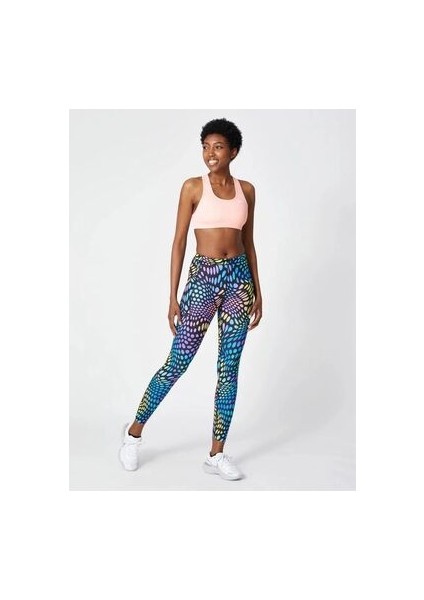 Dri-Fit Run Division Printed Mid-Rise Running Kadın Tayt DM7555-010