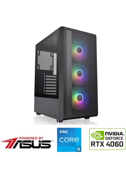 Rtx 4060 8gb – Gaming Pc Ddr4 – Intel Core I5 13400F – 16GB Ddr4 Ram – 1 Tb M.2 SSD -Windows 11 Pro