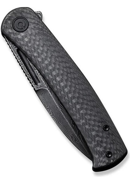 Cetos Twill Carbon Fiber Black Çakı