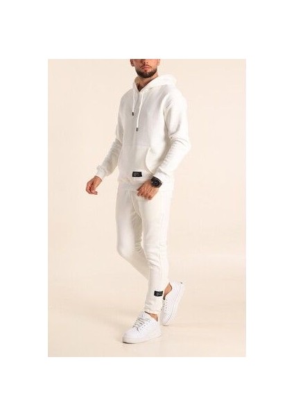 Erkek Oversize 3 Iplik Jogger Eşofman Takımı