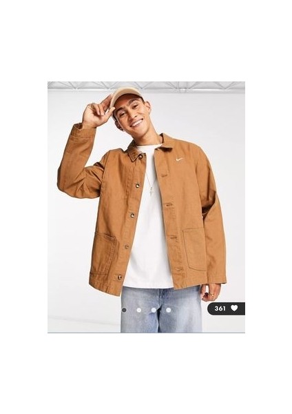 Sportswear Life Unlined Chore Coat Full-Button Erkek Ceket Ndd Sport