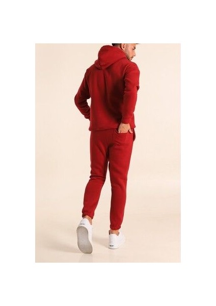 Erkek Oversize 3 Iplik Jogger Eşofman Takımı
