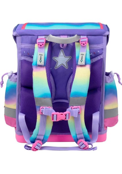 Rainbow Ombre Ortopedik Mıknatıslı Okul Çantası 405 78/AG fırsatları