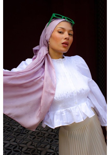 Semra Ilhan - Carell Küpçizgi Jakar Italyan Ipekli Şal