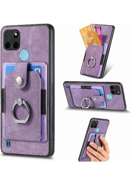 Realme C21Y Halka Tutucu Manyetik Araç Montaj Crad Yuvası Standı Için Kılıf (Yurt Dışından) modelleri