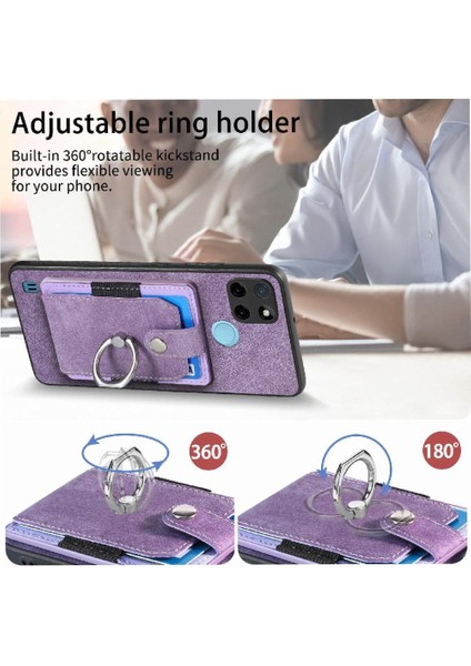 Realme C21Y Halka Tutucu Manyetik Araç Montaj Crad Yuvası Standı Için Kılıf (Yurt Dışından) indirimleri